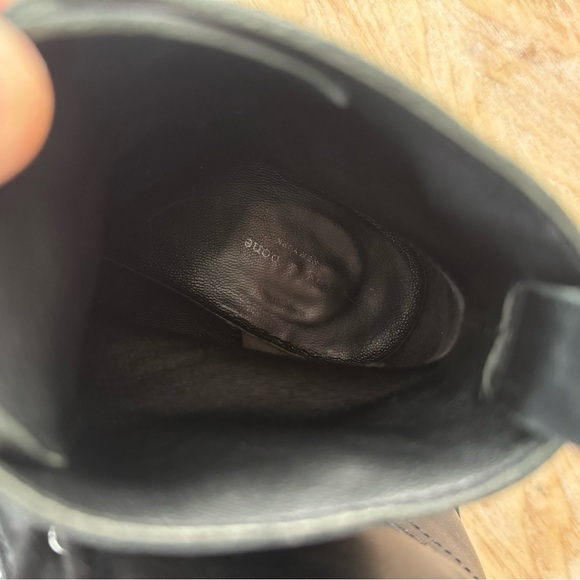 RAG & BONE Cannon Leather Combat Lace Up Boots Size 6 (euro 36.5) - Picture 8 of 10